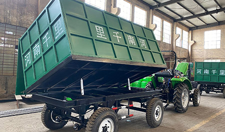 Chanlion Brand QLN1804 Green Tractor Will Delivery To Customers In Uzbekistan