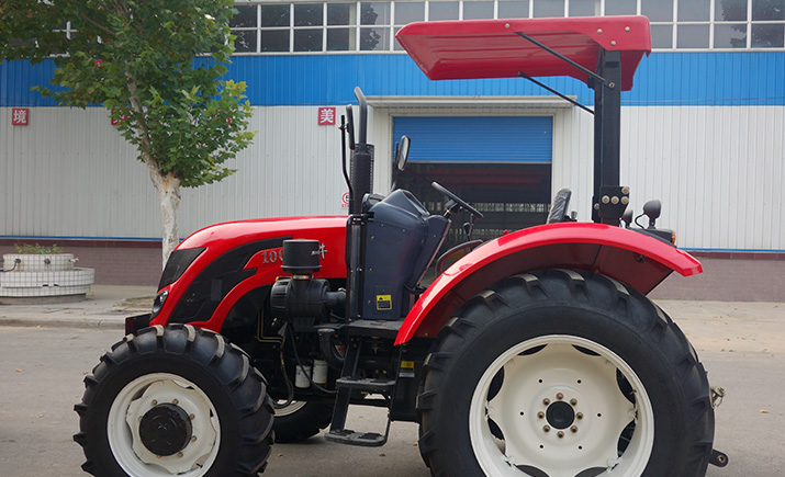 Chalion 100hp Farm Tractor With Disc Harrow Exported To Kazakhstan