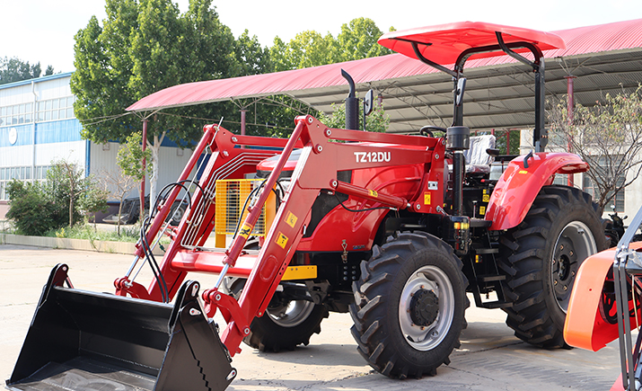 QLN 90-130hp Tractors With Loaders To Be Shipped To Australia