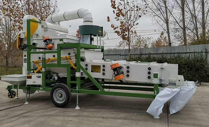 Chalion 5XFZ Series Combination Seed Cleaner Is Popular In Africa